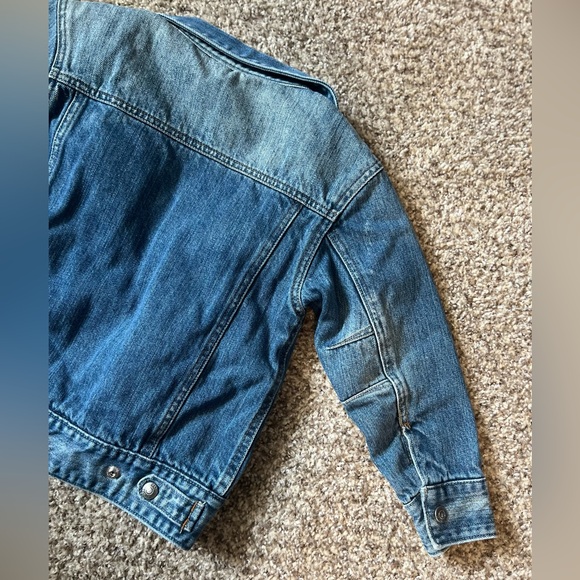Vintage 1980’s GAP Kids Denim Jacket With Flannel Lining Size XS (4) - Picture 16 of 16